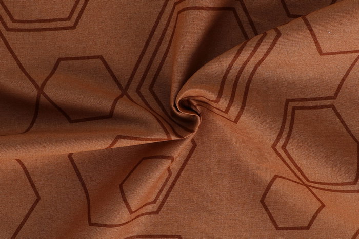 L'essentiel linge de maison Dawn - Copper Juego de Funda de Edredón Doble Ranforce Cobre y Negro